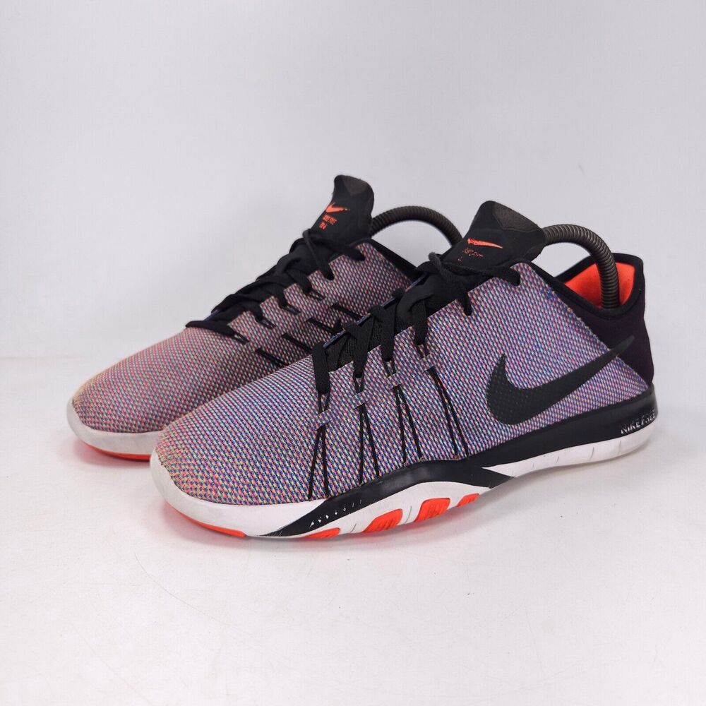 Nike Free TR 3 Athletic Running Shoe Womens Size 8.5 833424-006 Gray Black